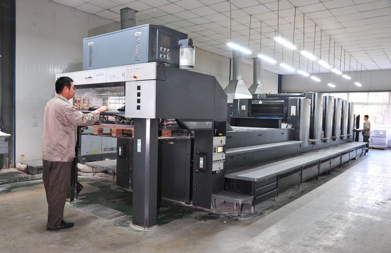 海德(de)堡CD102-5+1多色印刷(shuā)機